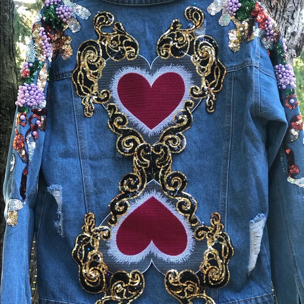 Denim Jeans Jacket size L